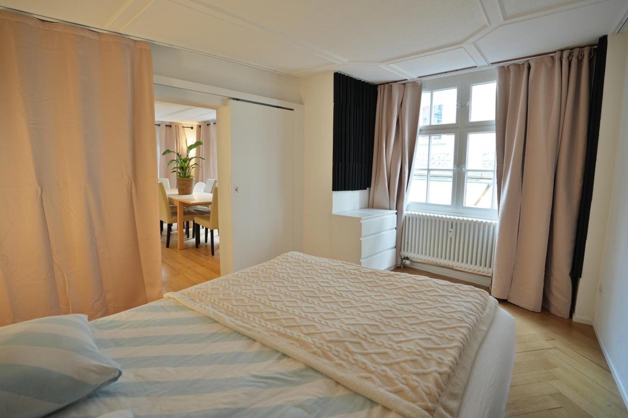 Cozy City Center, 4 Bedroom- 120Sq, 5Min Walk To Main Station بازل المظهر الخارجي الصورة