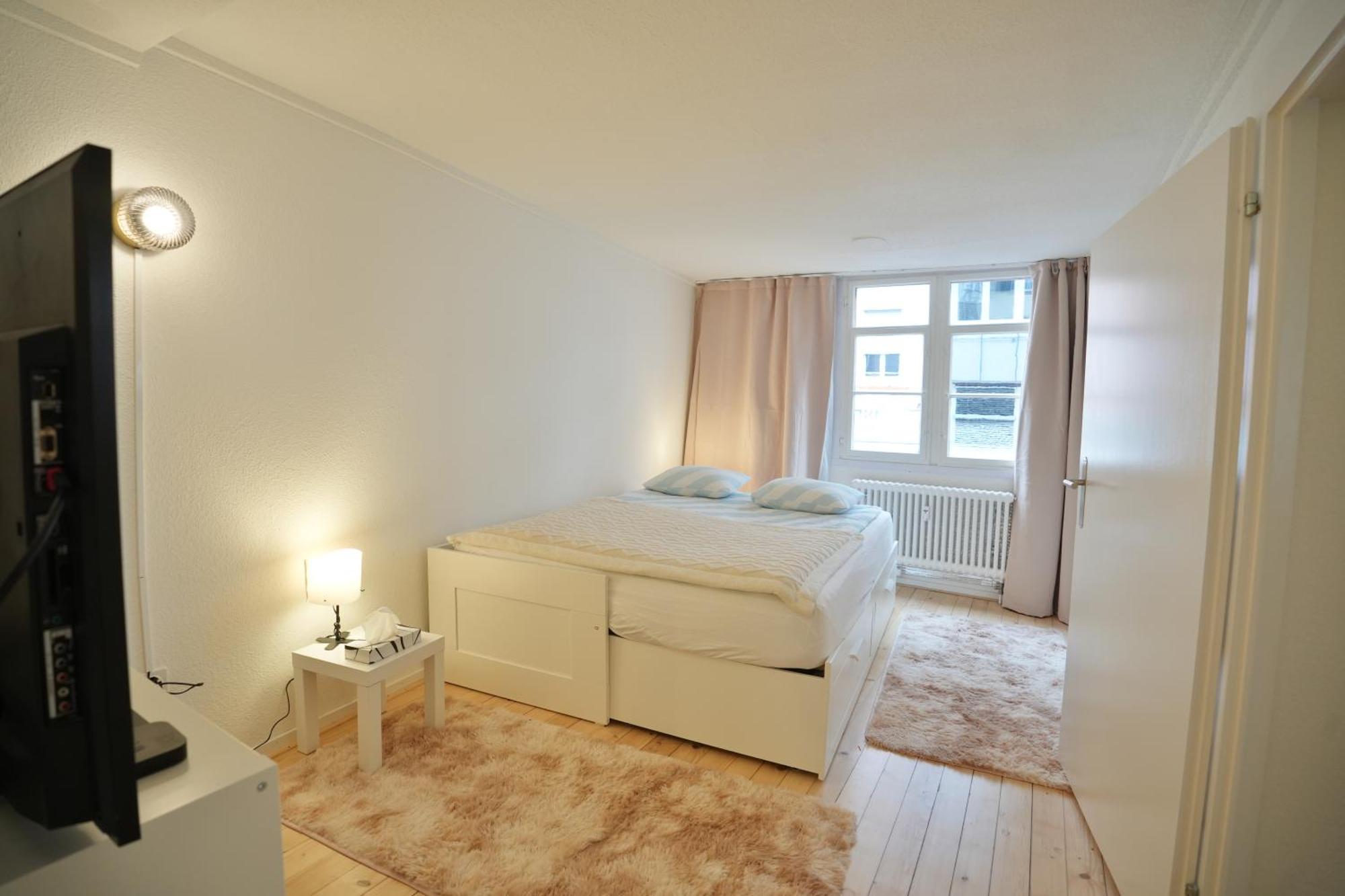 Cozy City Center, 4 Bedroom- 120Sq, 5Min Walk To Main Station بازل المظهر الخارجي الصورة